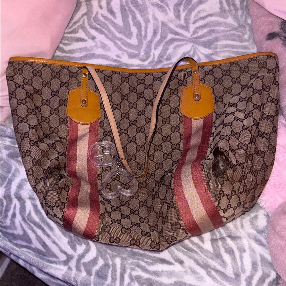 Vintage Gucci Signature Tote